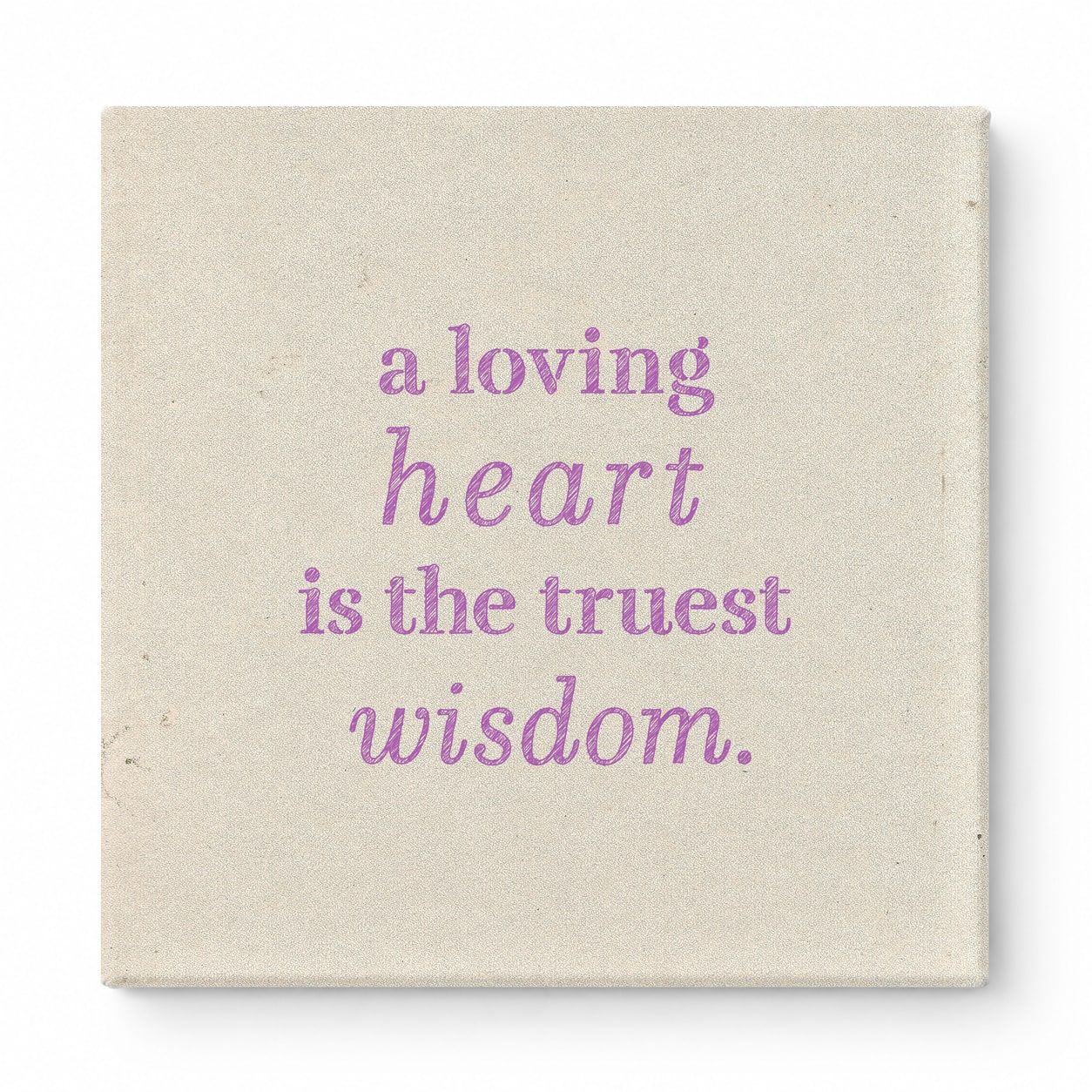A Loving Heart Is the Truest Wisdom — Geometric Low-Poly