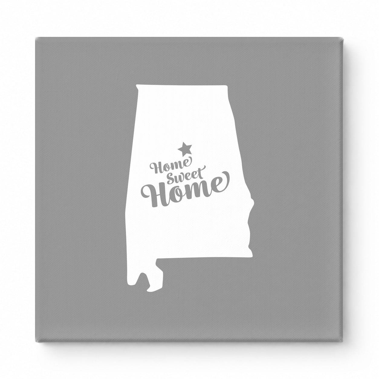 Home Sweet Montgomery — Alabama State Silhouette