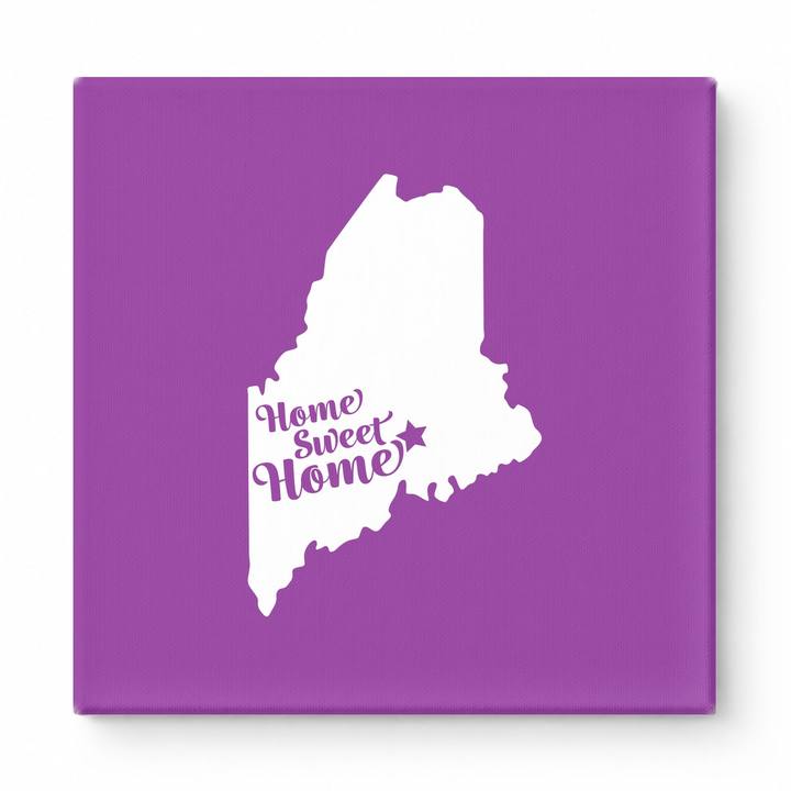 Home Sweet Portland — Maine State Silhouette