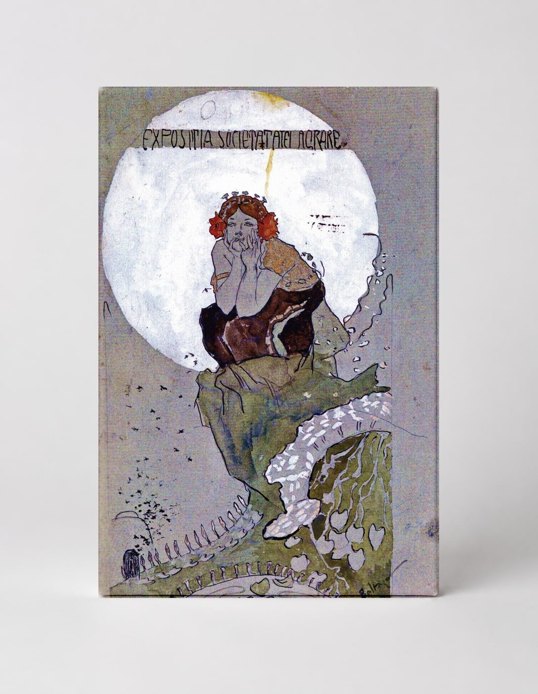 Expositia Societataia Norare - Art Nouveau Vintage Poster Wall Art