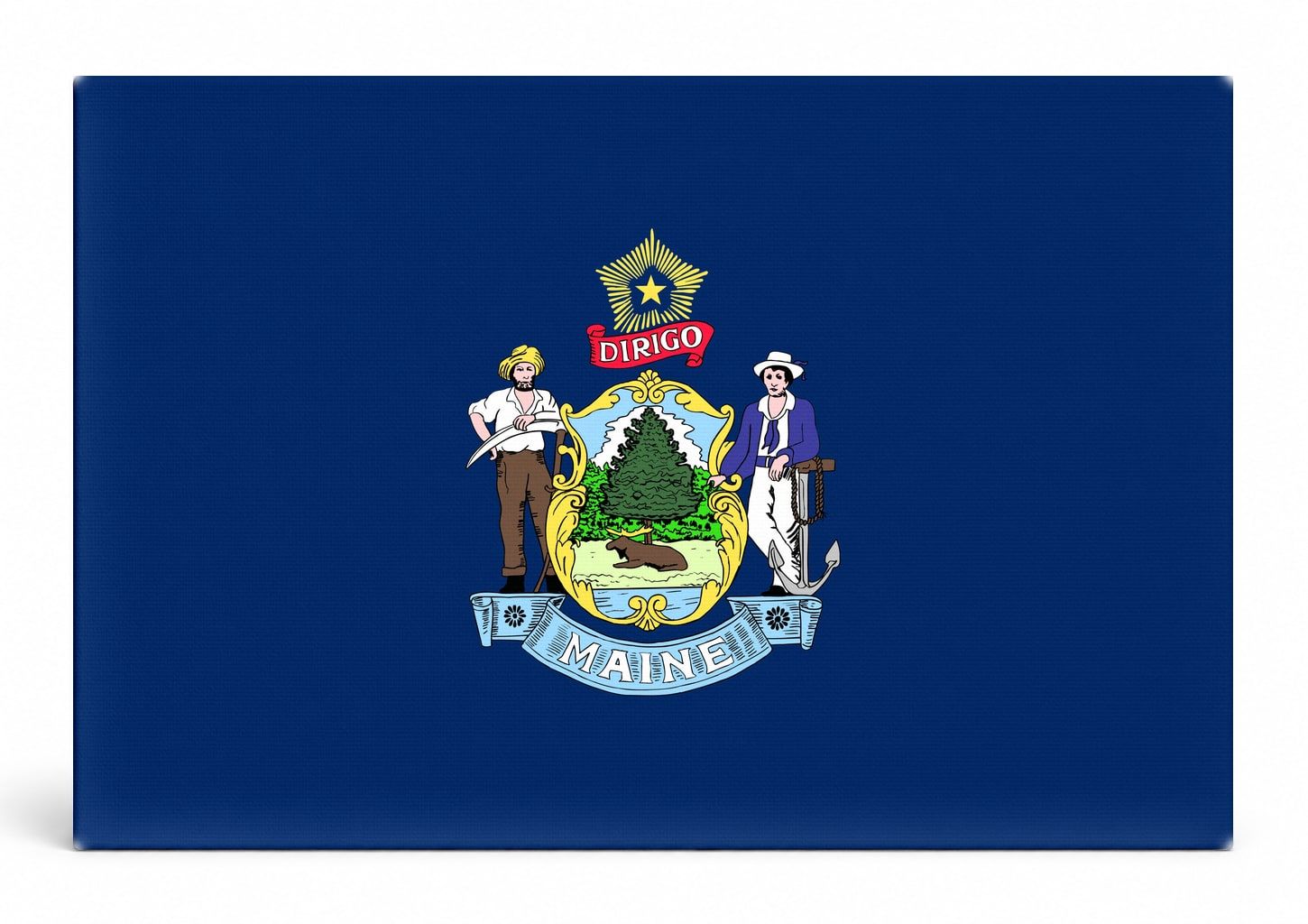 Maine State Flag