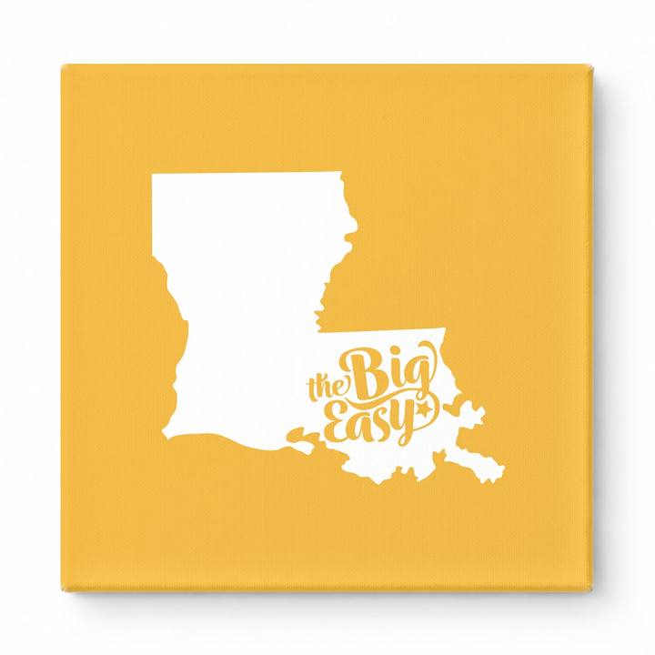 Home Sweet New Orleans — Louisiana State Silhouette