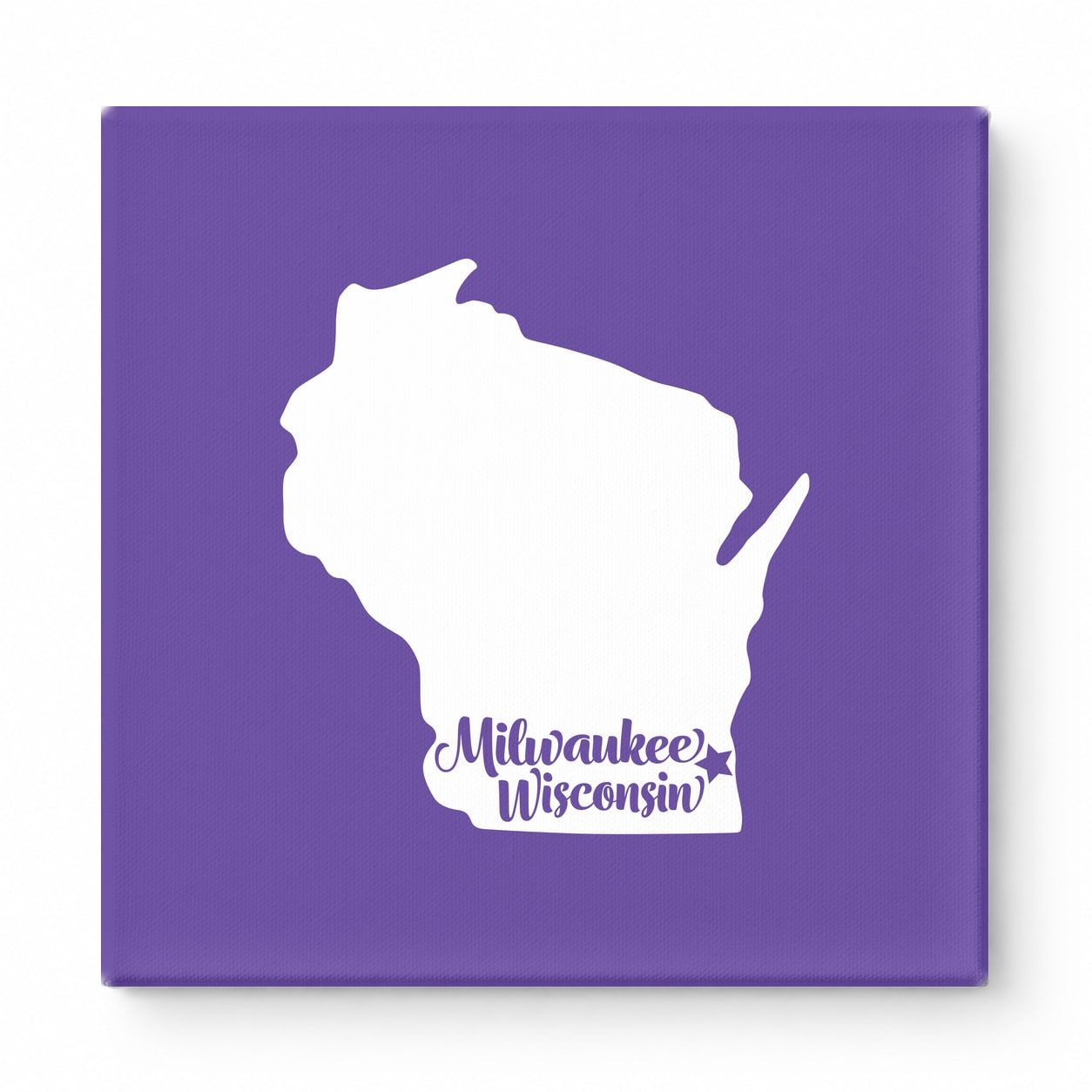 Home Sweet Milwaukee — Wisconsin State Silhouette