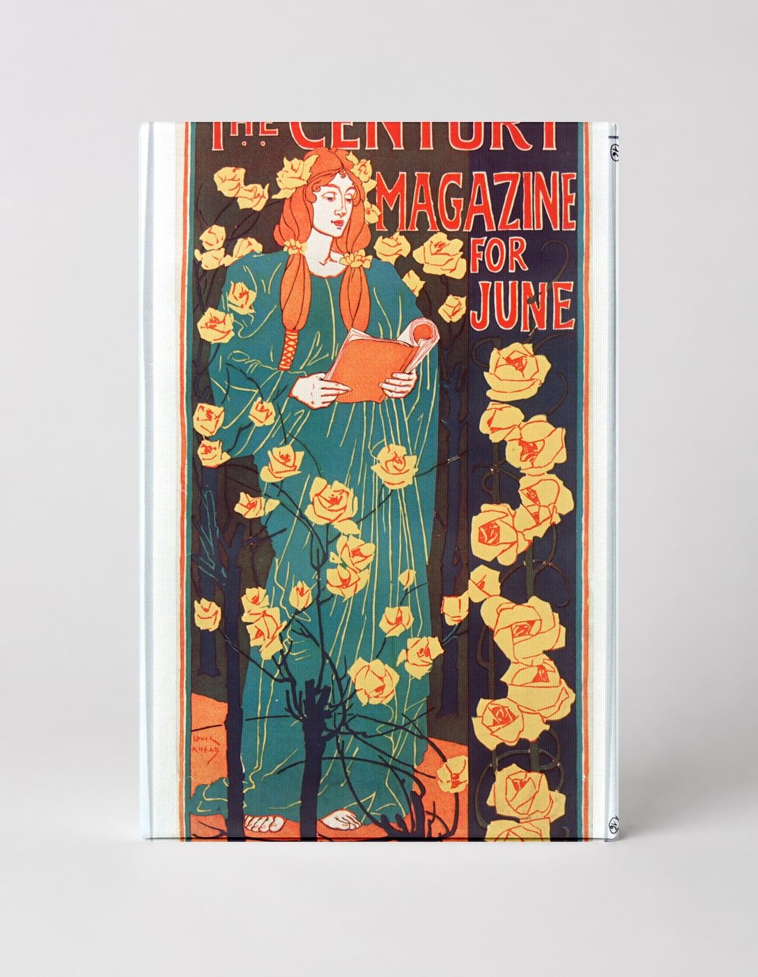 The Century Magazine for June 1896 - Art Nouveau Vintage Poster Wall Art