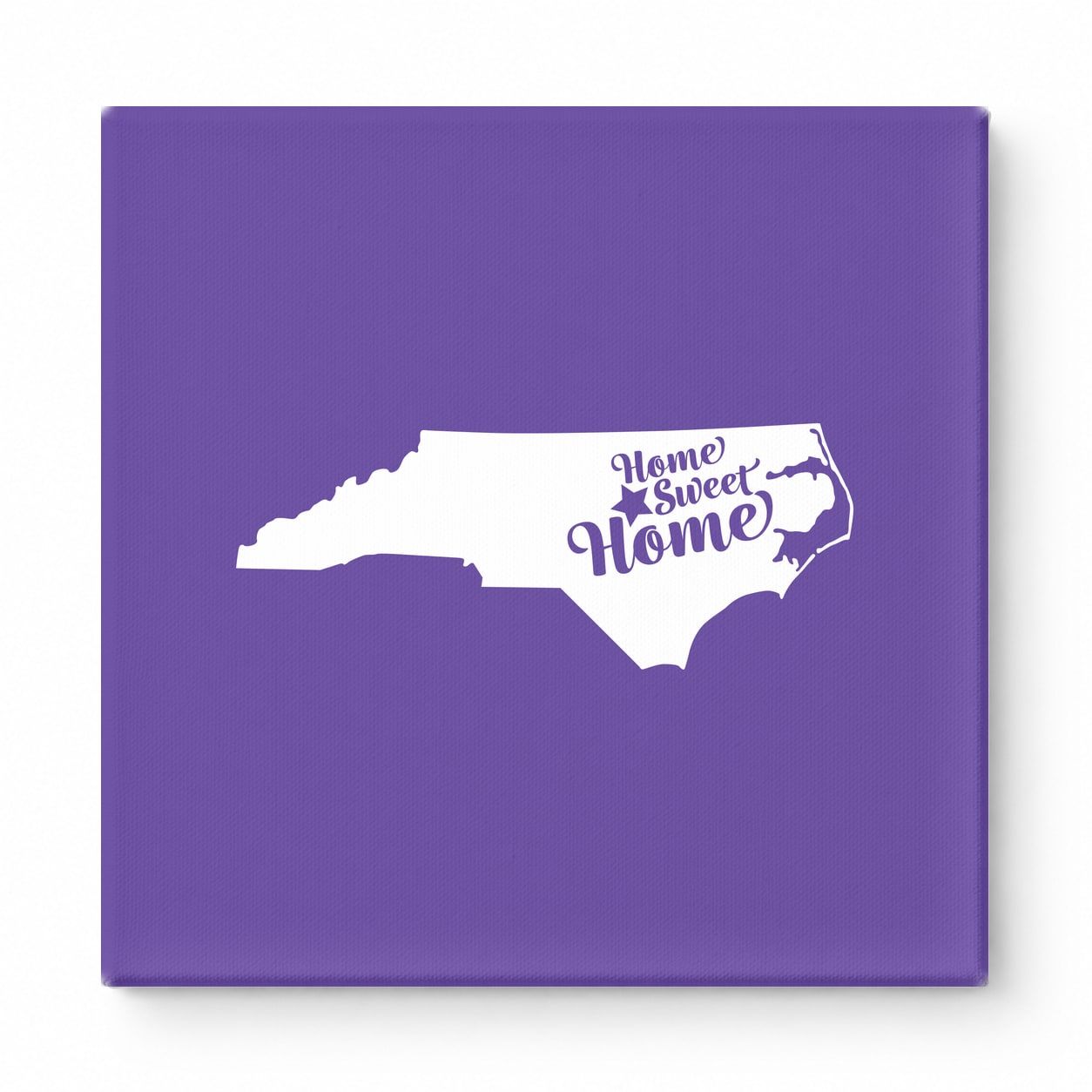 Home Sweet Home — North Carolina State Silhouette