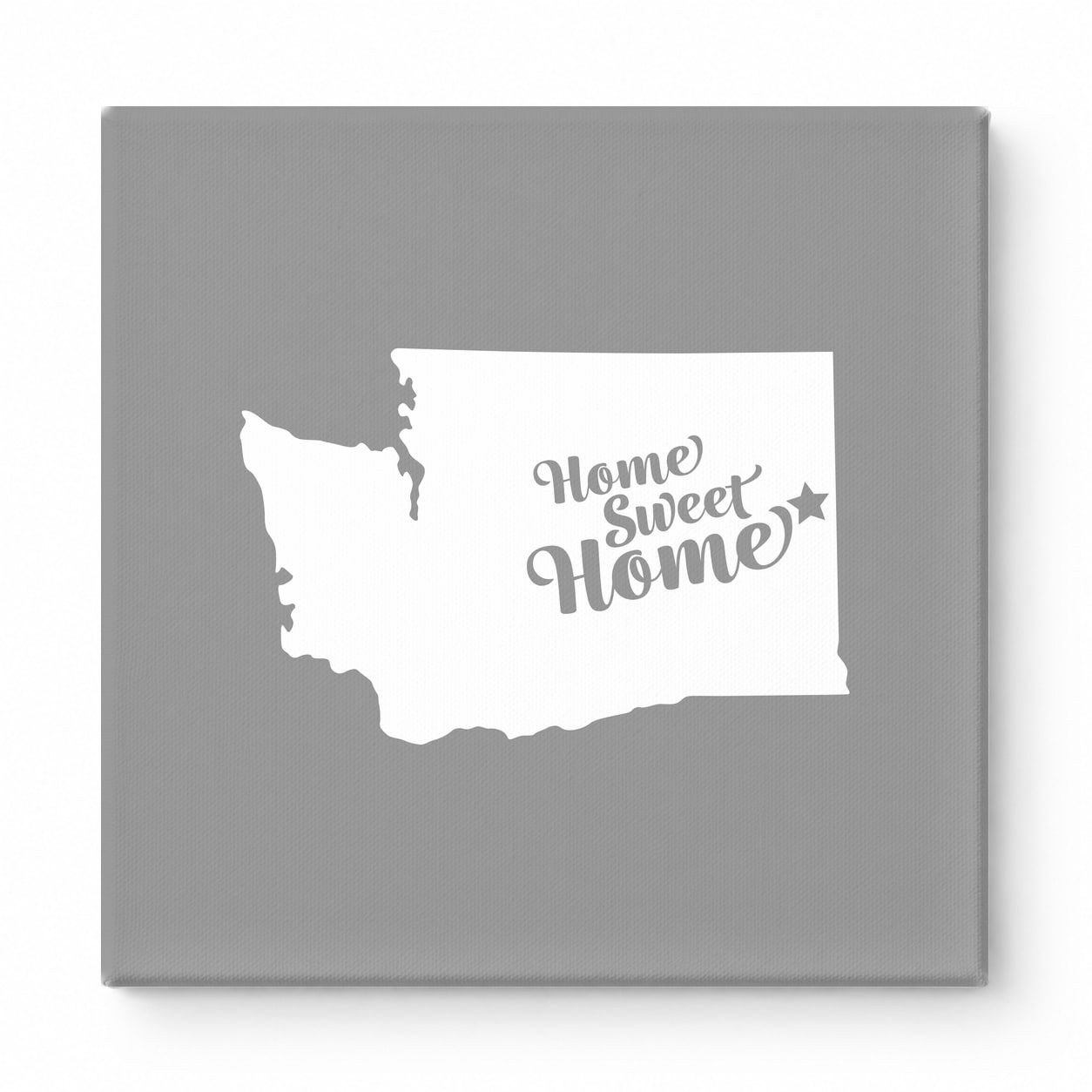 Home Sweet Seattle — Washington State Silhouette