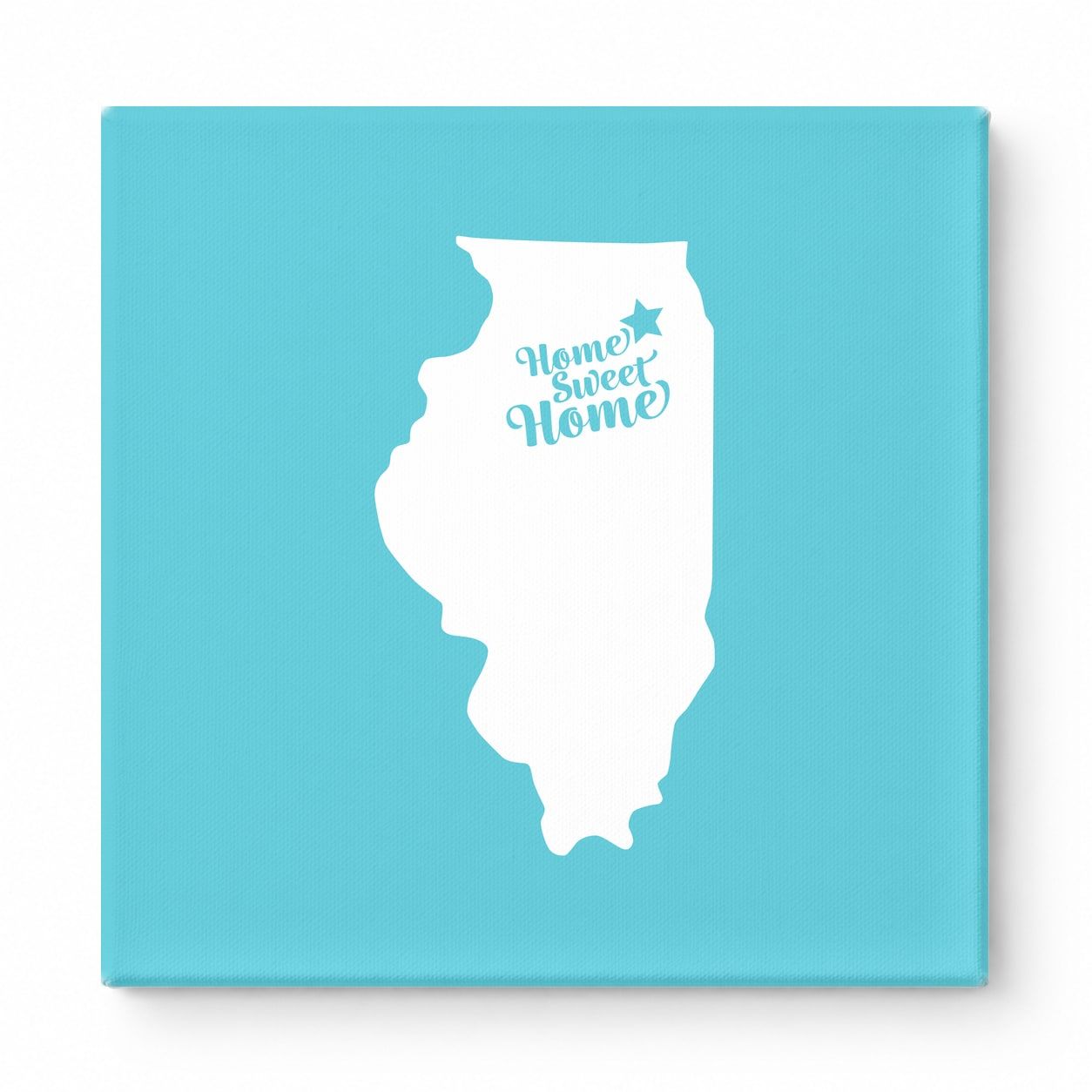 Home Sweet Chicago — Illinois State Silhouette