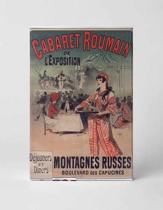 Cabaret Roumain de l'Exposition 1889 - Belle Époque Vintage Poster Wall Art