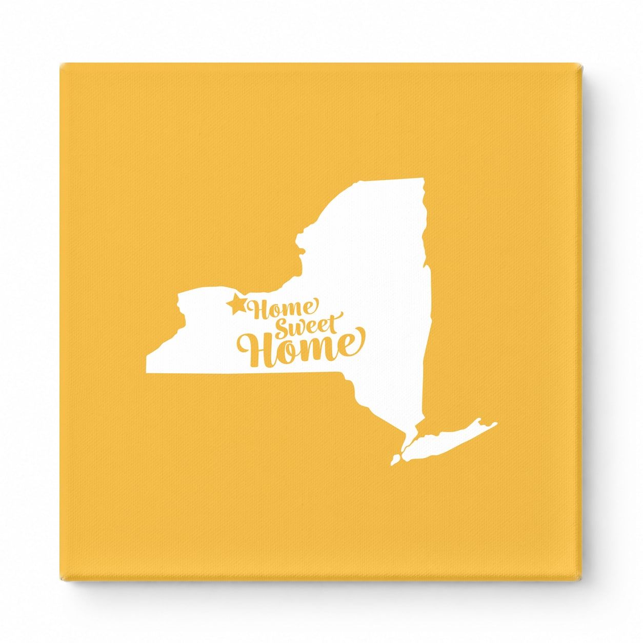 Home Sweet New York — New York State Silhouette