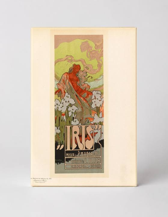 Iris Opera 1898 - Art Nouveau Vintage Poster Canvas Wall Art