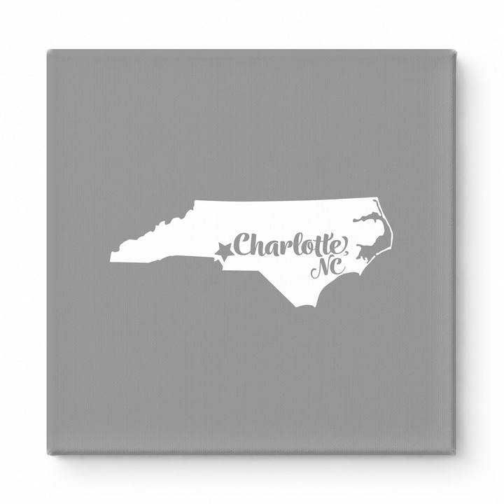 Home Sweet Charlotte — North Carolina State Silhouette