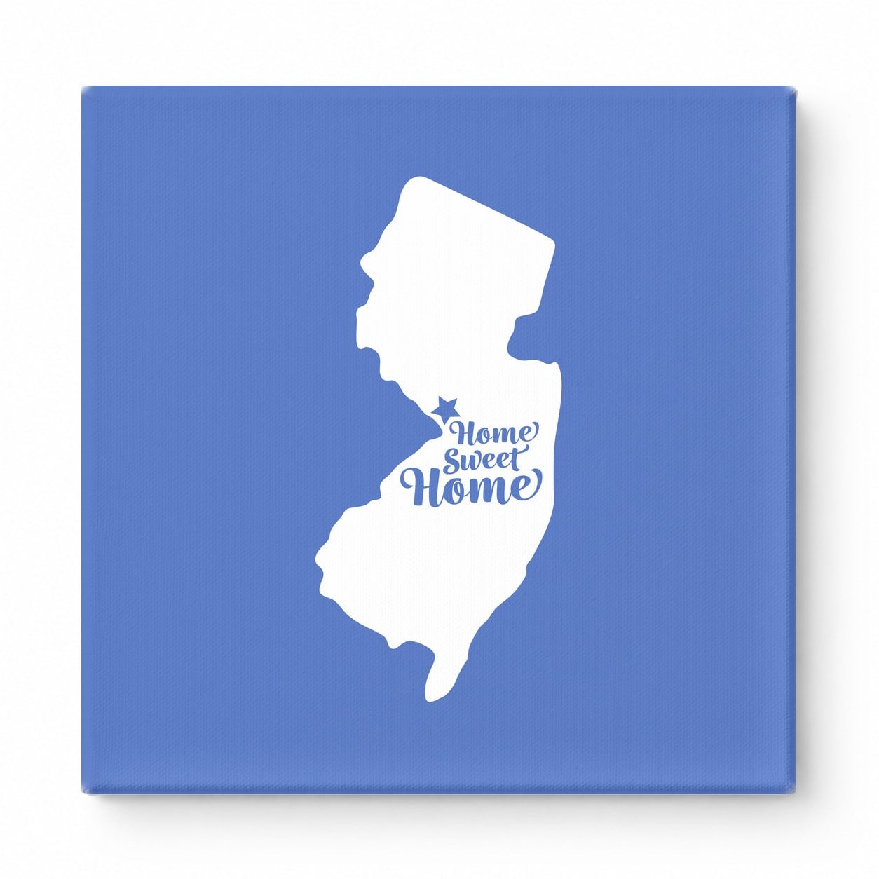 Home Sweet Toms River — New Jersey State Silhouette
