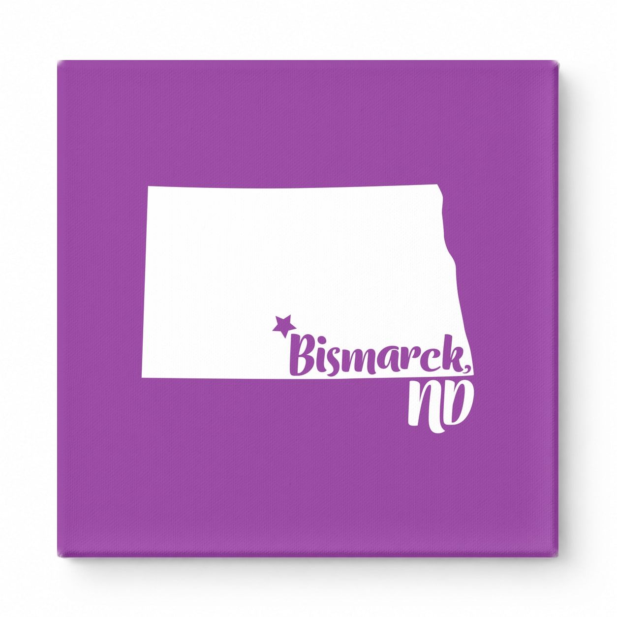 Home Sweet Bismarck — North Dakota State Silhouette
