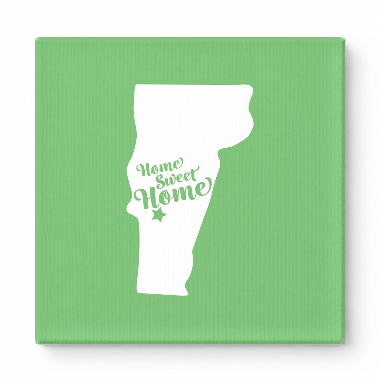 Home Sweet Rutland — Vermont State Silhouette