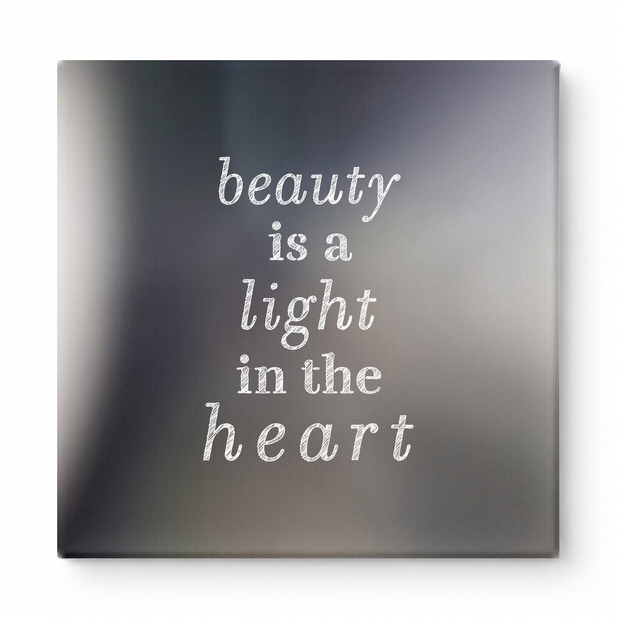 Beauty Is a Light in the Heart — Geometric Low-Poly