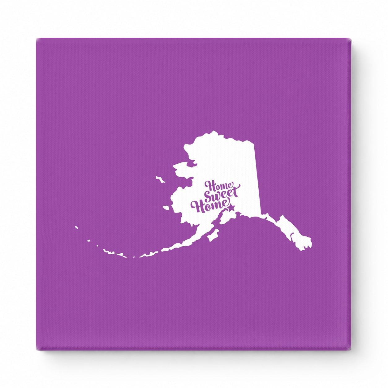 Home Sweet Home — Alaska State Silhouette