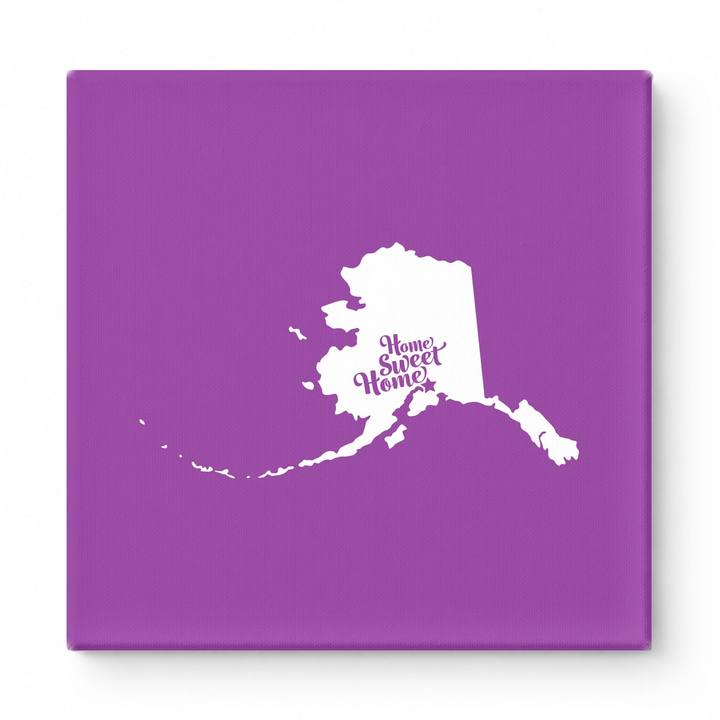 Home Sweet Home — Alaska State Silhouette