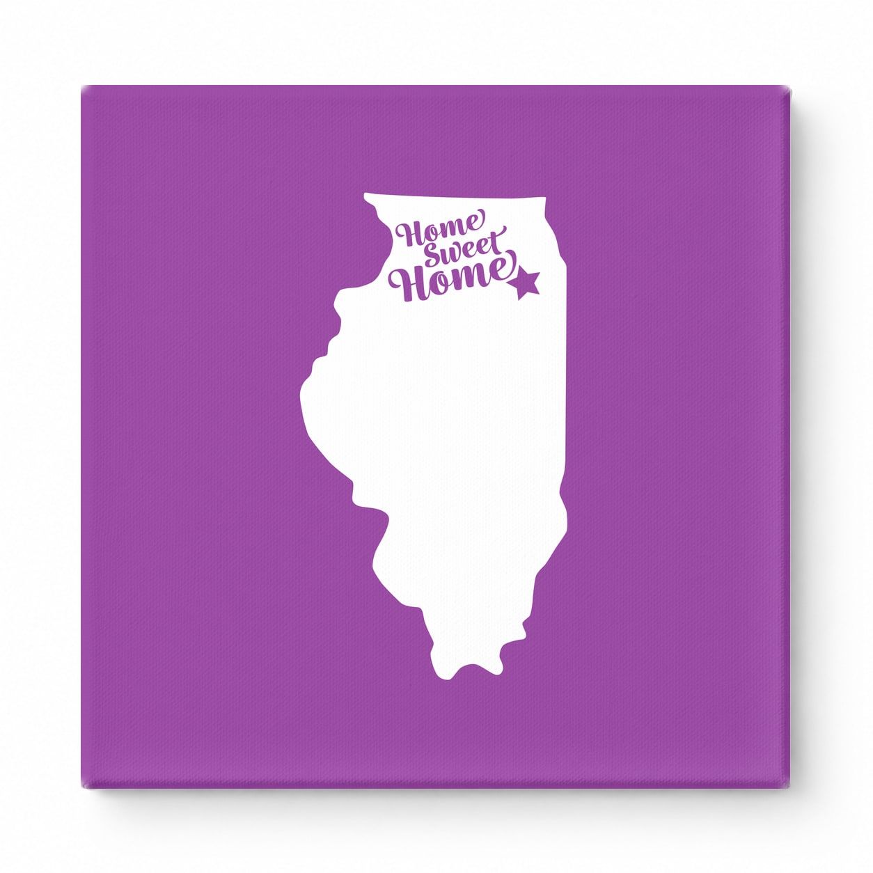 Home Sweet Aurora — Illinois State Silhouette