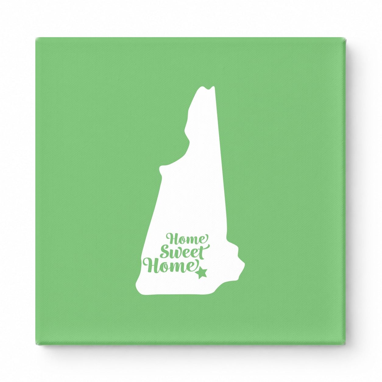 Home Sweet Concord — New Hampshire State Silhouette
