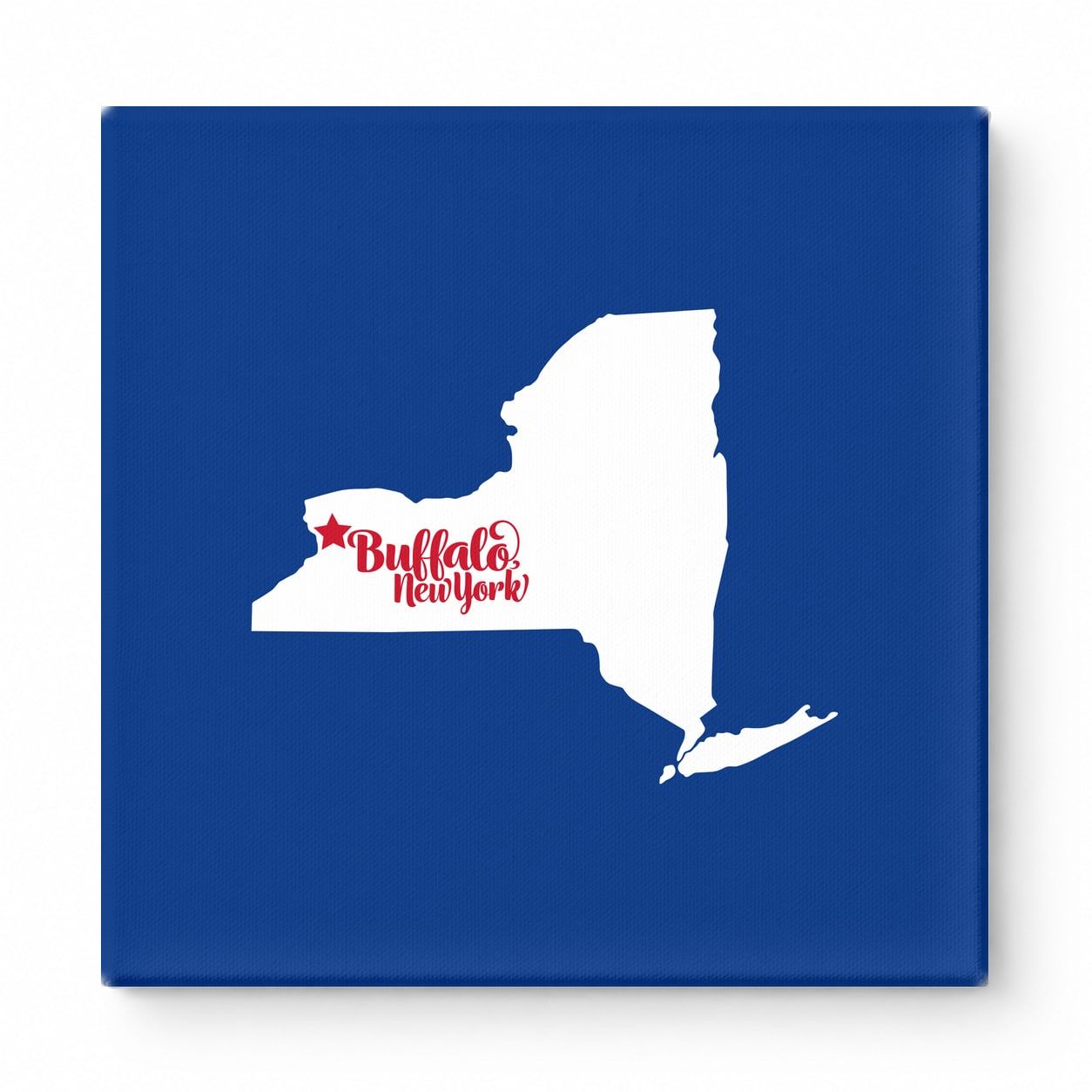 Home Sweet Buffalo — New York State Silhouette