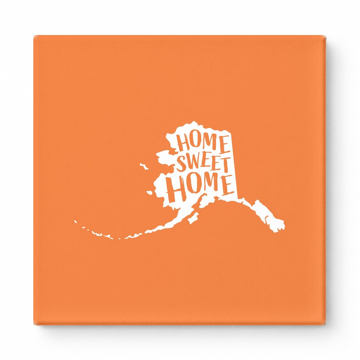 HOME SWEET HOME — Alaska State Silhouette