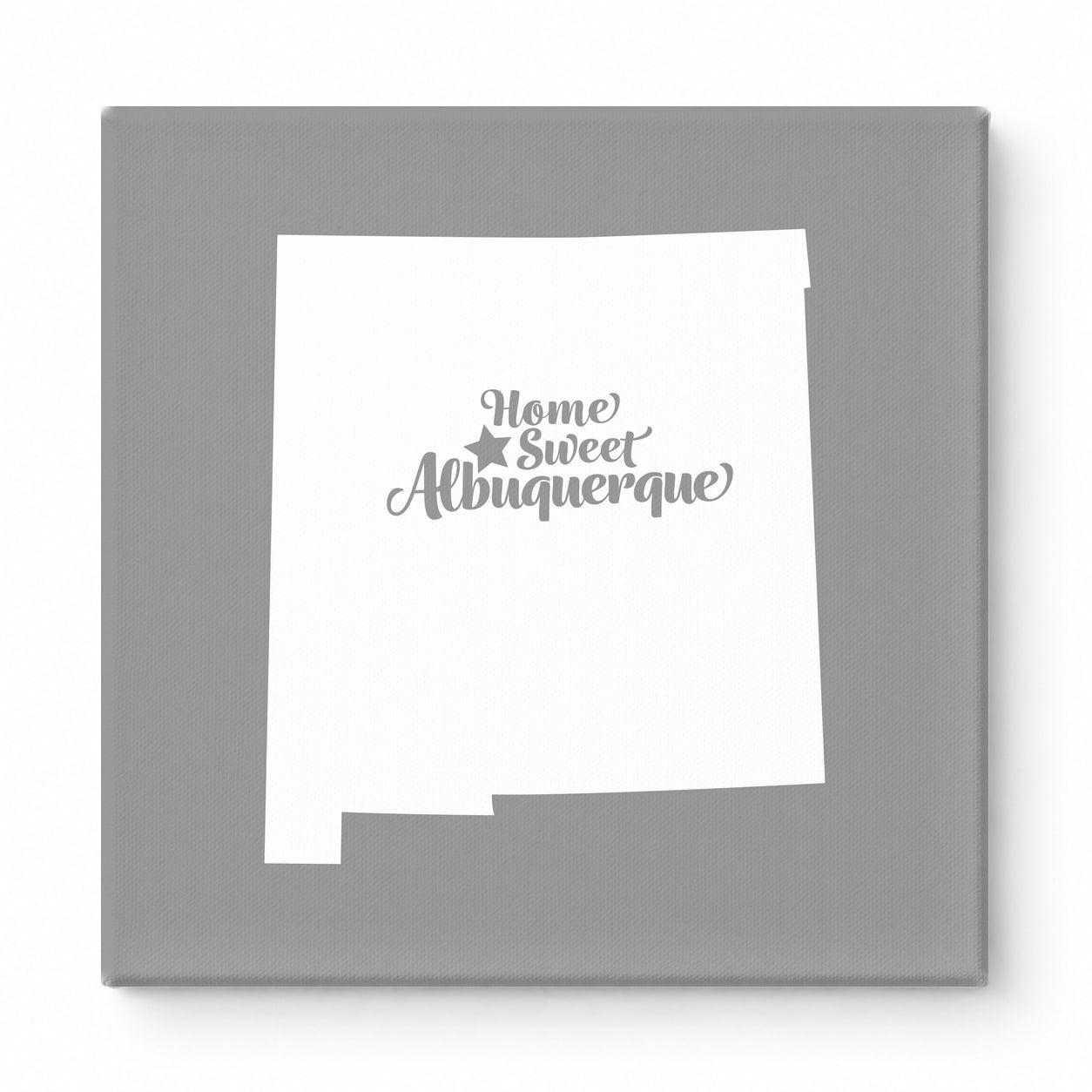 Home Sweet Albuquerque — New Mexico State Silhouette