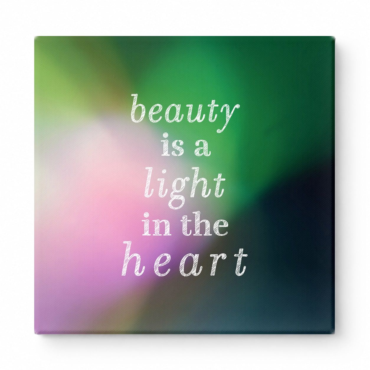 Beauty Is a Light in the Heart — Geometric Low-Poly