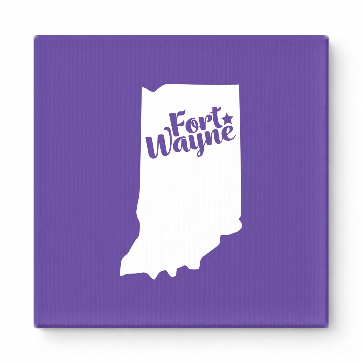 Home Sweet Fort Wayne — Indiana State Silhouette