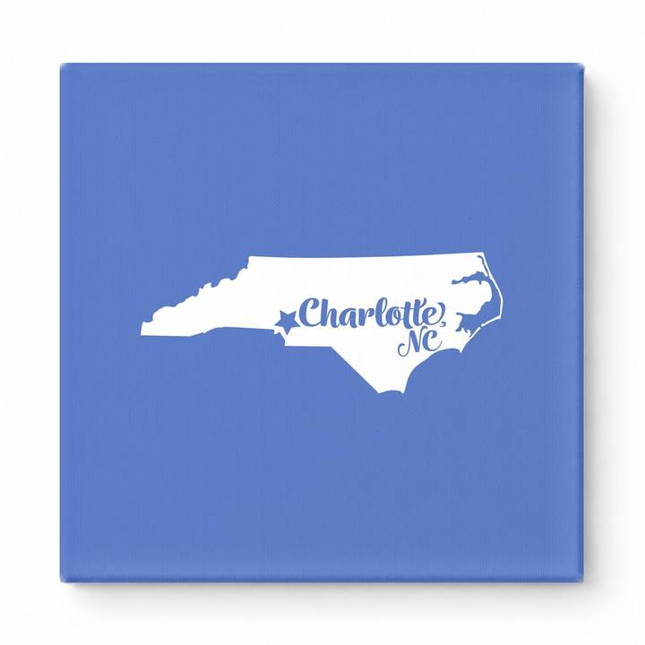Home Sweet Charlotte — North Carolina State Silhouette