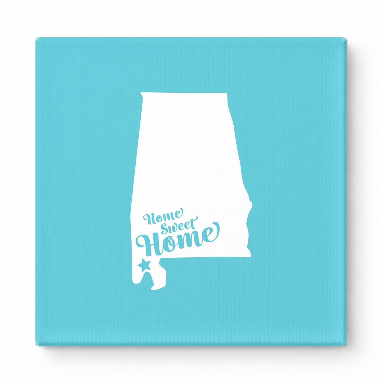 Home Sweet Mobile — Alabama State Silhouette