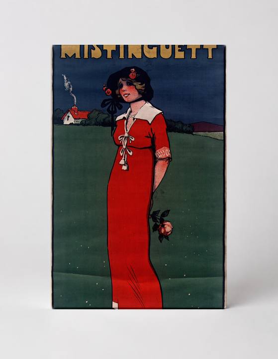Mistinguett Vintage Belle Époque Poster Canvas Wall Art