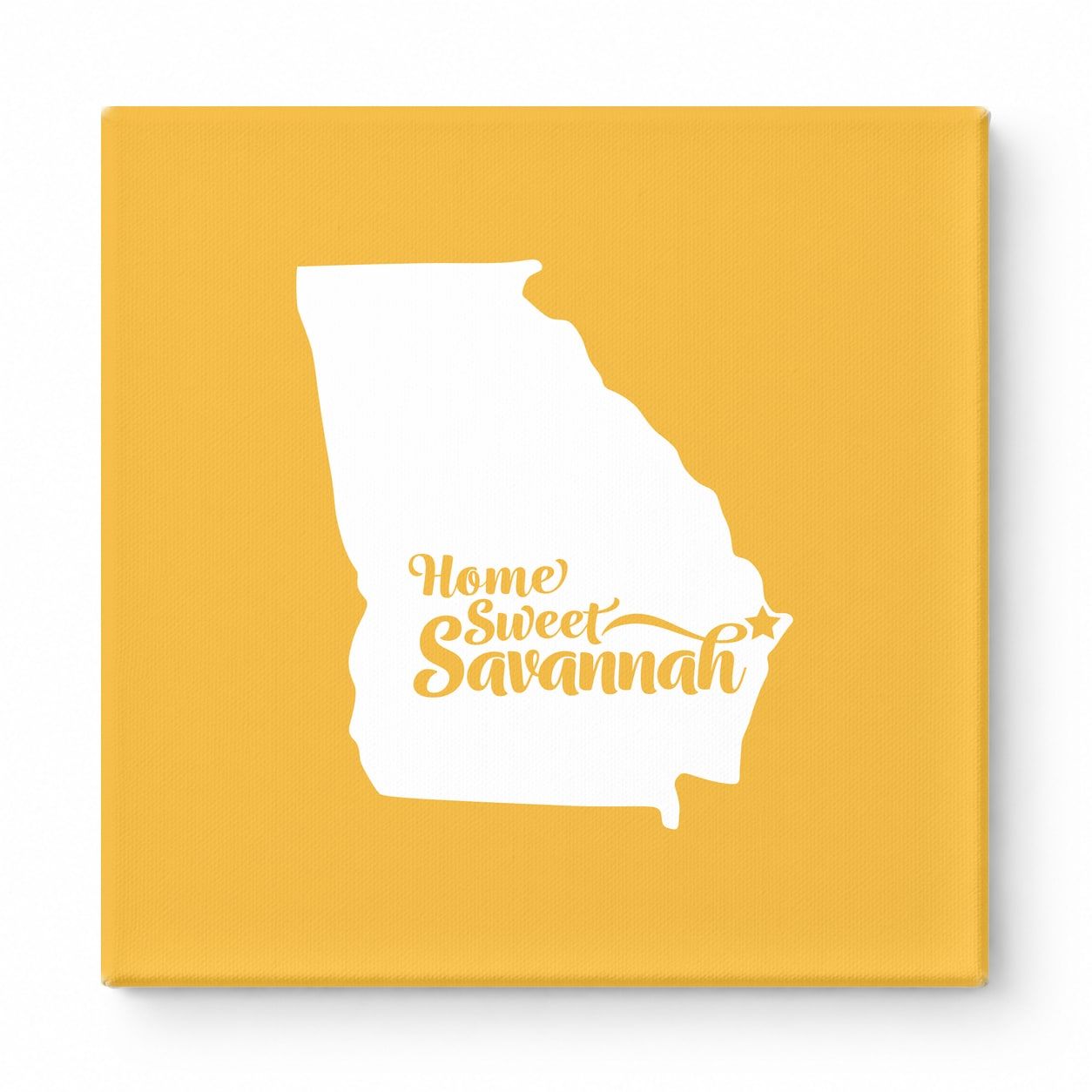 Home Sweet Savannah — Georgia State Silhouette