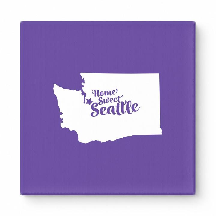 Home Sweet Seattle — Washington State Silhouette