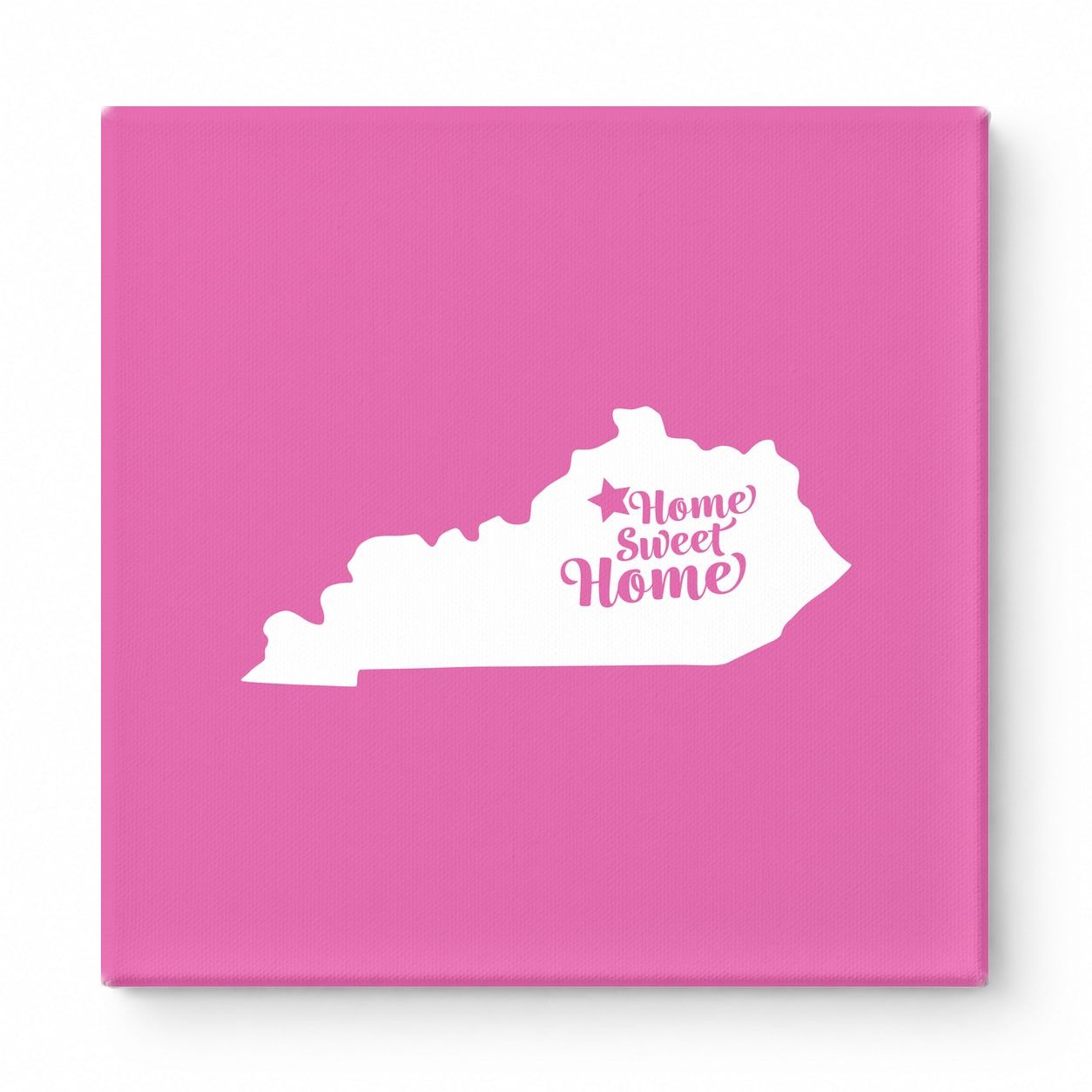 Home Sweet Frankfort — Kentucky State Silhouette