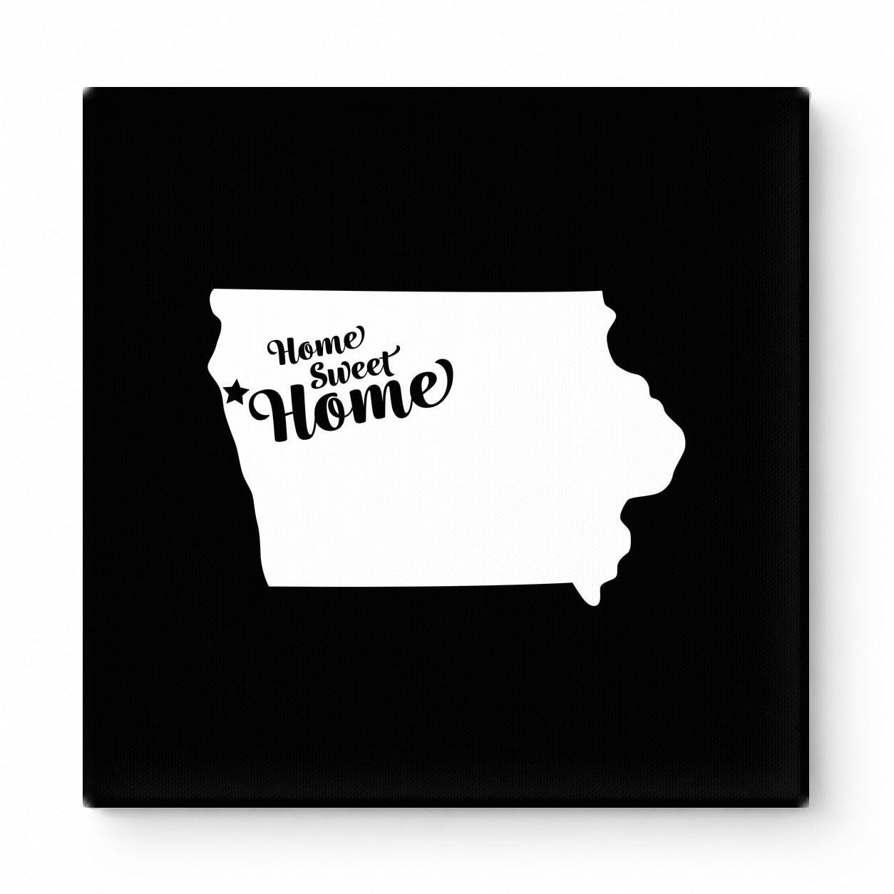 Home Sweet Sioux City — Iowa State Silhouette