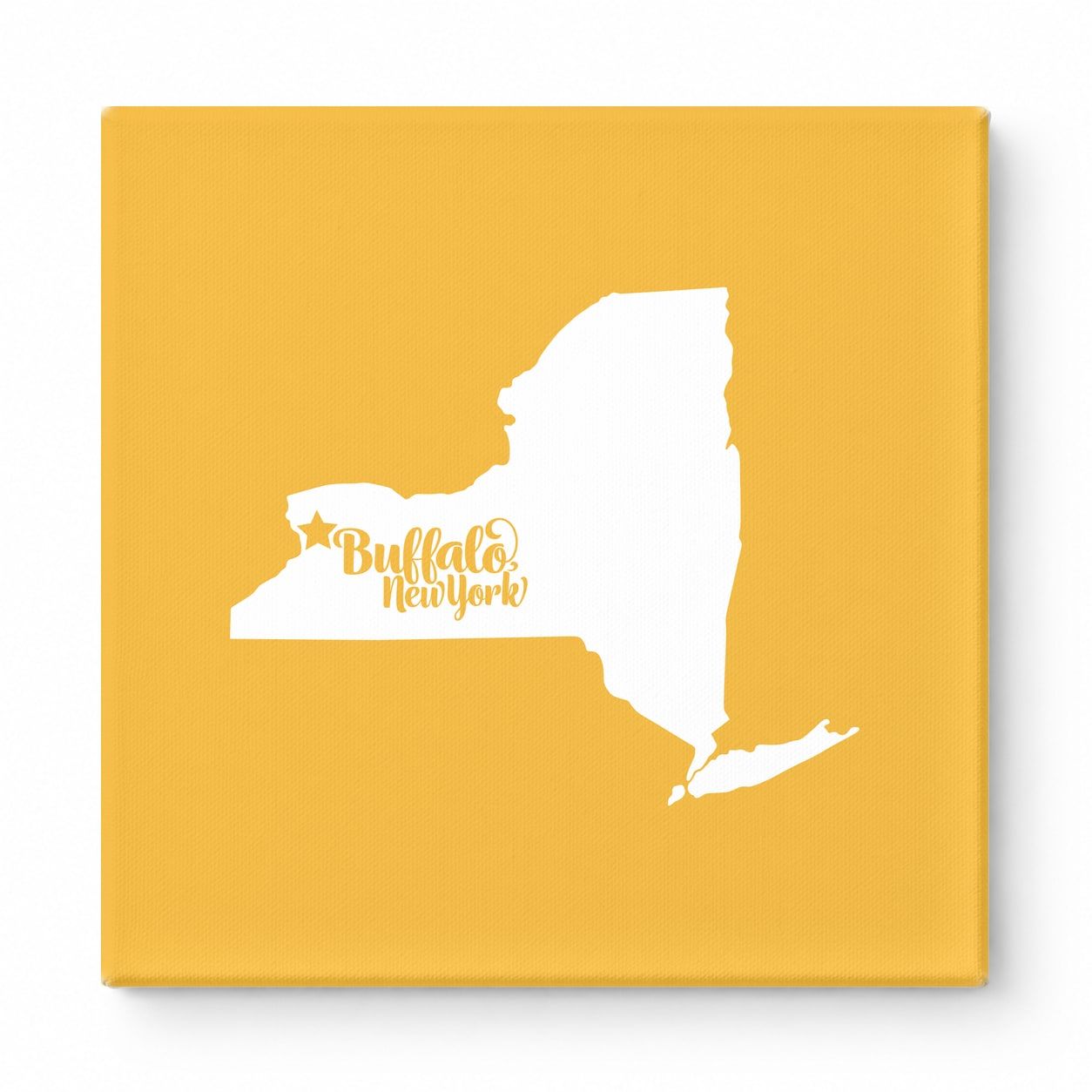 Home Sweet Buffalo — New York State Silhouette