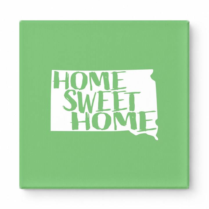 HOME SWEET HOME — South Dakota State Silhouette