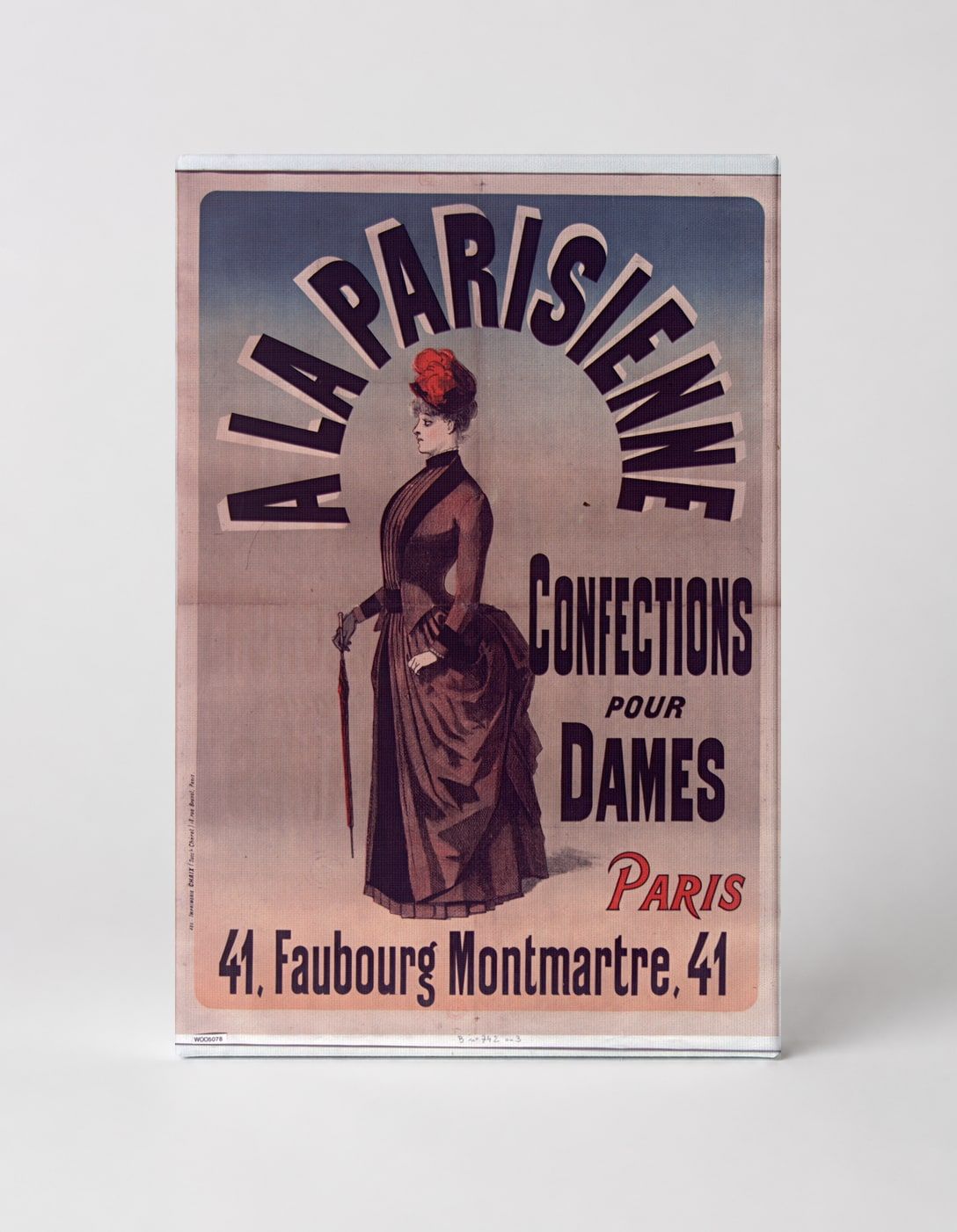 A La Parisienne Confections Pour Dames 1890s - Belle Époque Vintage Poster Wall Art