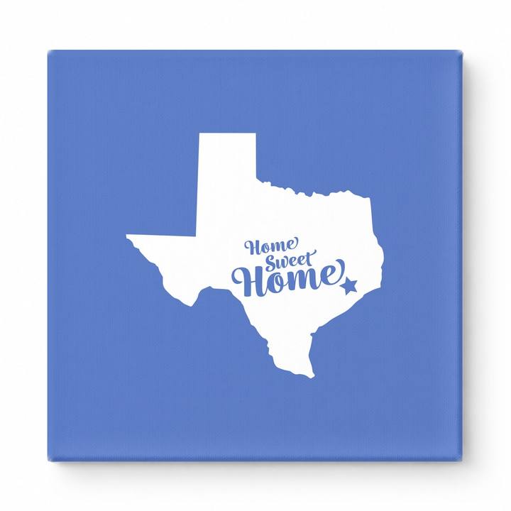 Home Sweet San Antonio — Texas State Silhouette