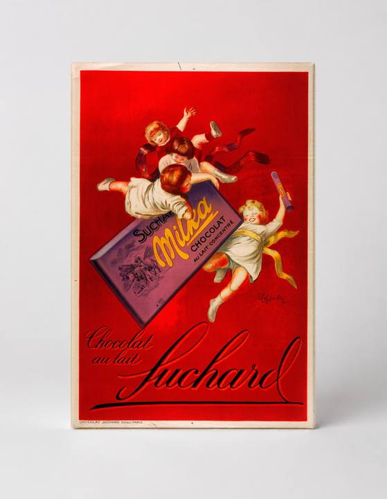 Chocolat Milka Suchard Vintage Advertising Poster Canvas Wall Art
