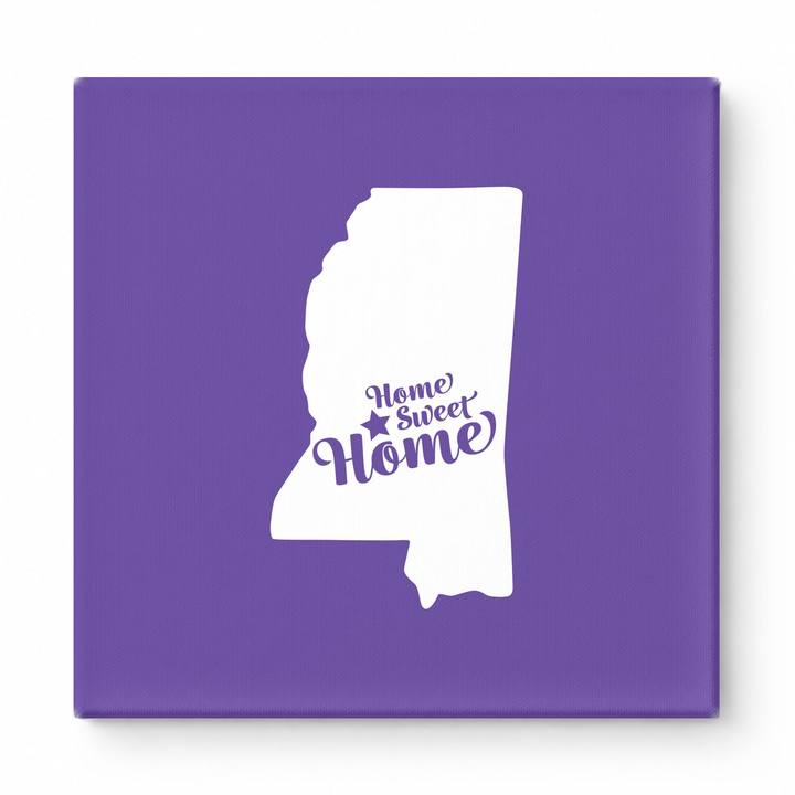 Home Sweet Jackson — Mississippi State Silhouette