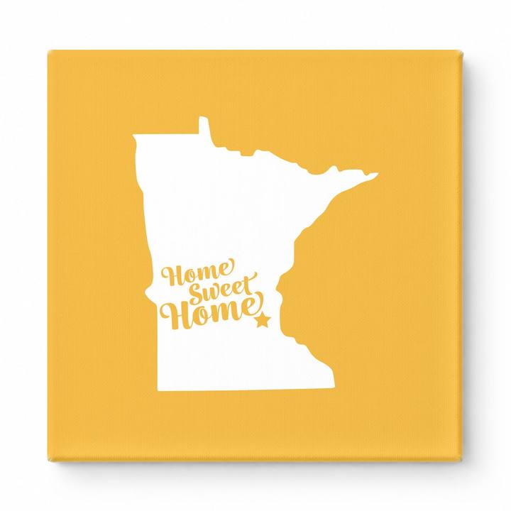 Home Sweet Minneapolis — Minnesota State Silhouette