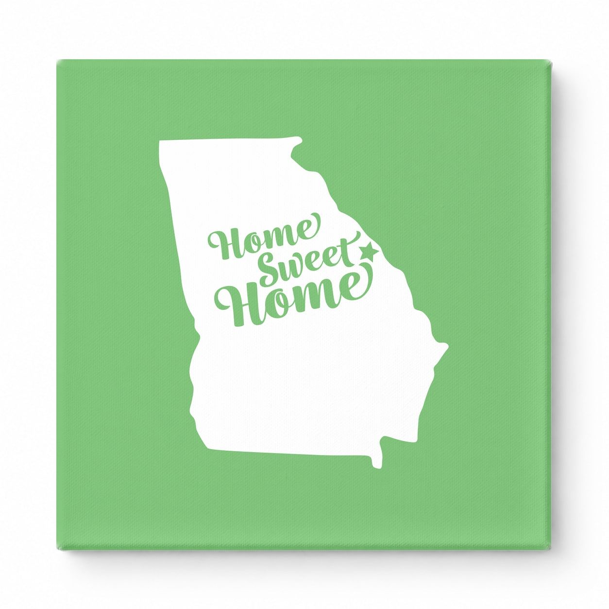 Home Sweet Augusta — Georgia State Silhouette