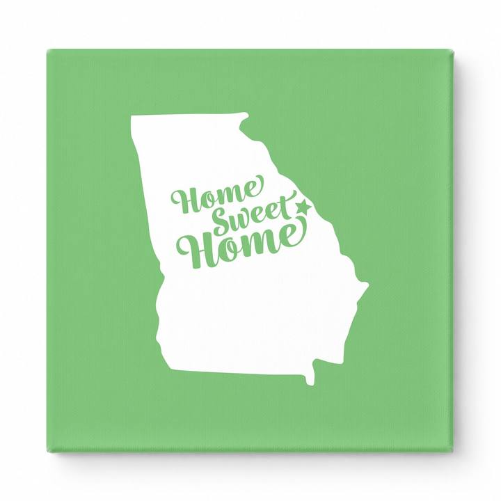 Home Sweet Augusta — Georgia State Silhouette