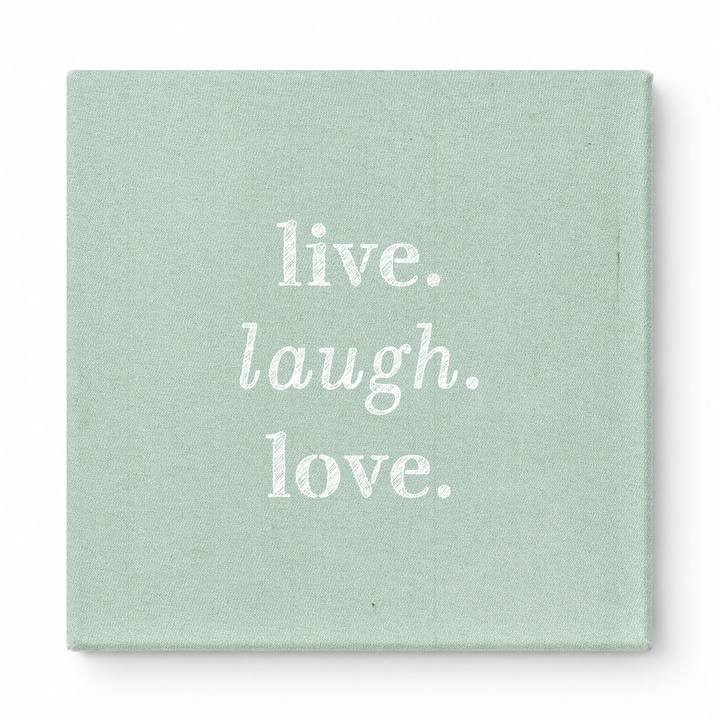 Live. Laugh. Love — Soft Watercolor Wash