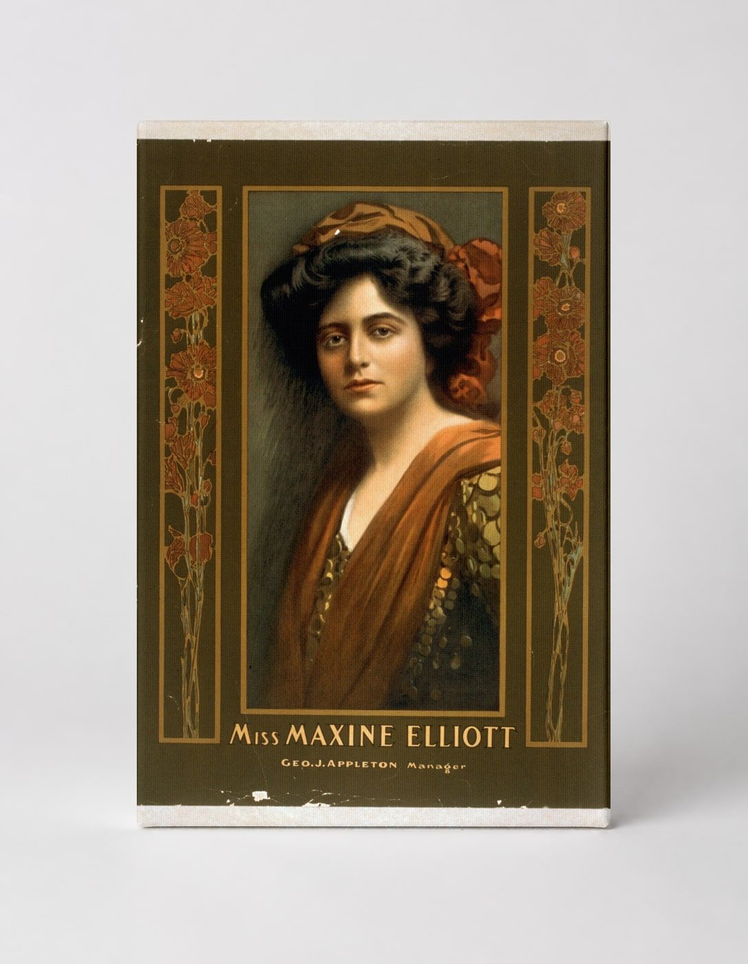 Miss Maxine Elliott 1900s Theatre Poster - Belle Époque Vintage Wall Art