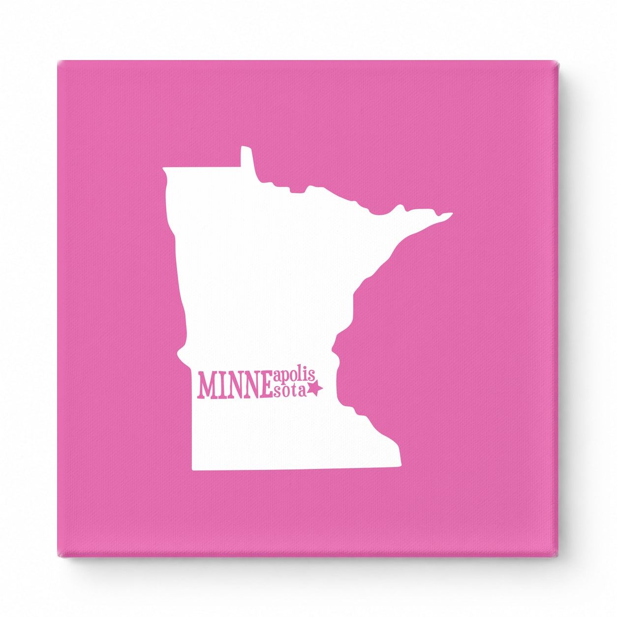 Home Sweet Minneapolis — Minnesota State Silhouette