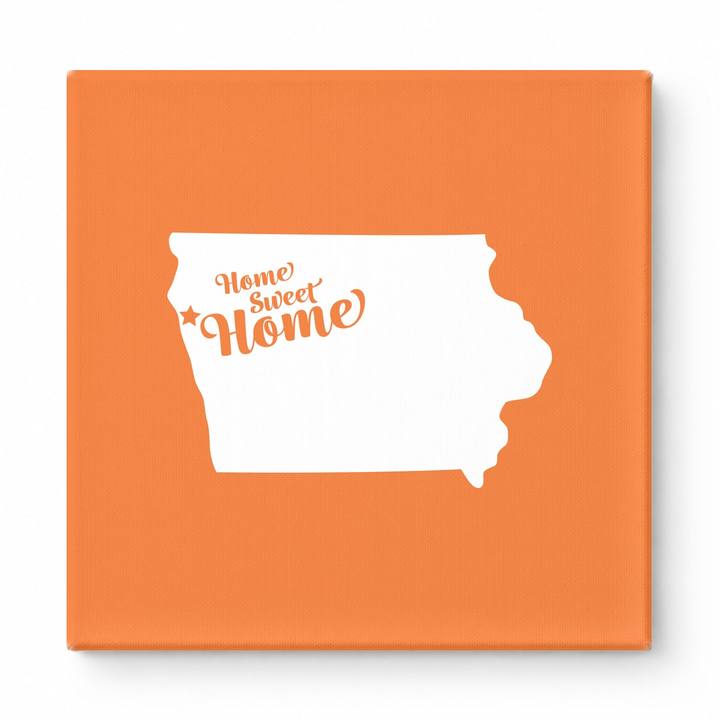 Home Sweet Sioux City — Iowa State Silhouette