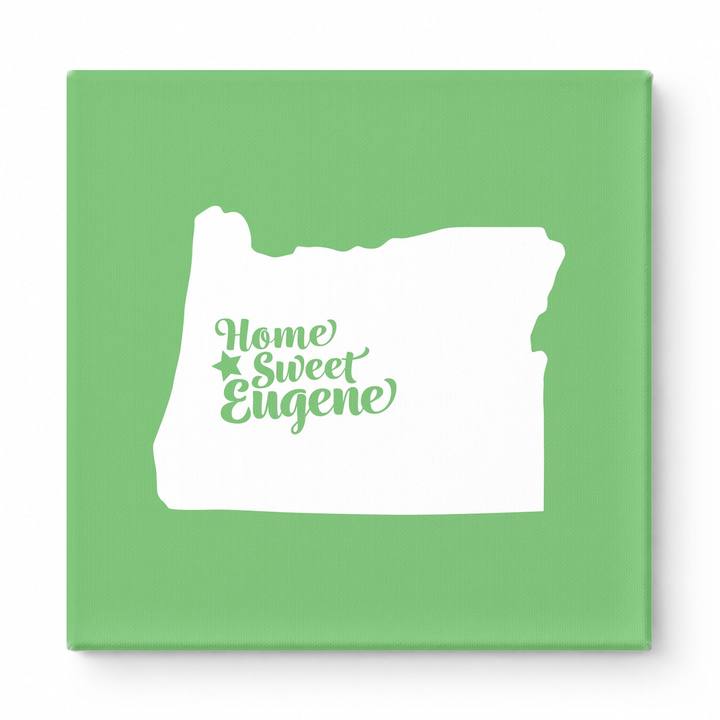 Home Sweet Eugene — Oregon State Silhouette