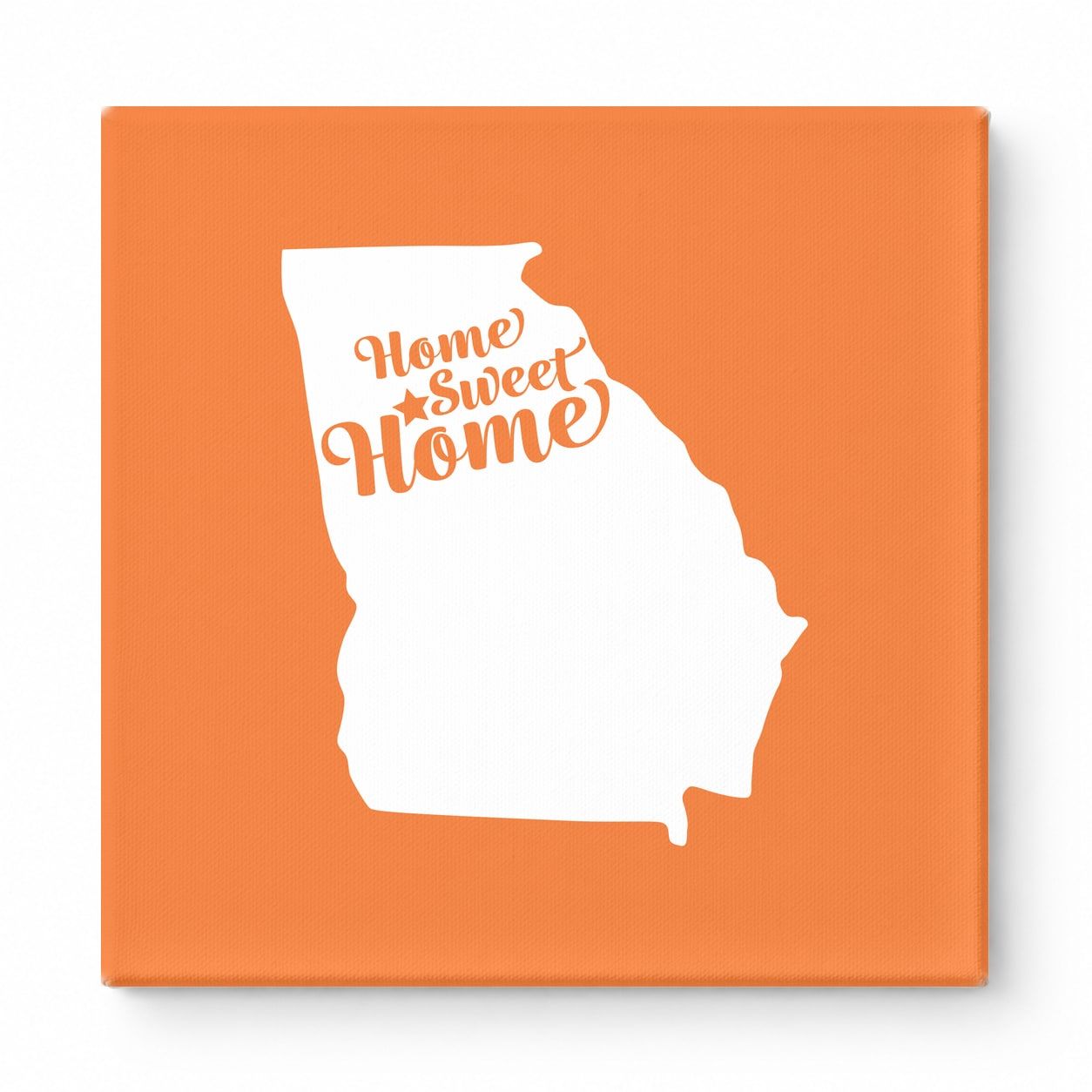 Home Sweet Atlanta — Georgia State Silhouette